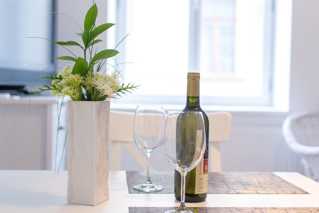 Penzion Apartmany Hradebni Uherské Hradiště Exteriör bild