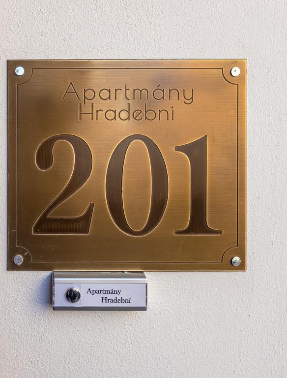 Penzion Apartmany Hradebni Uherské Hradiště Exteriör bild